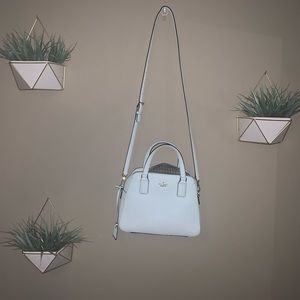 Kate spade baby blue satchel.
